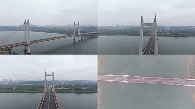 【4k】株洲枫溪大桥航拍