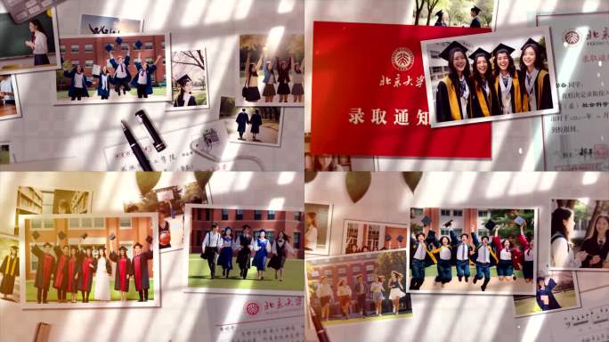 光影唯美毕业，青春，电子相册视频