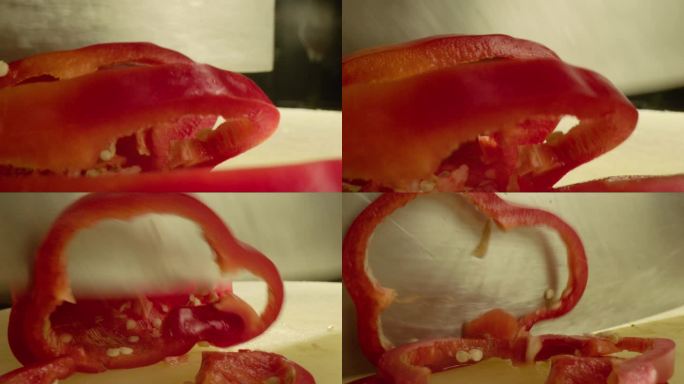 切红椒青椒辣椒