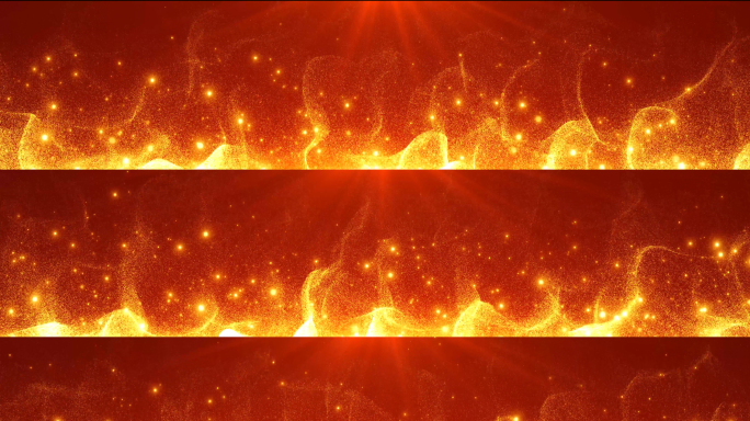 8k红色喜庆粒子背景