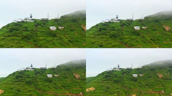 浙江 花鸟岛 岛屿 海边 风景 航拍