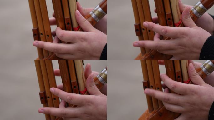 竹编 乐器演奏 传统乐器 文化生活 竹笛
