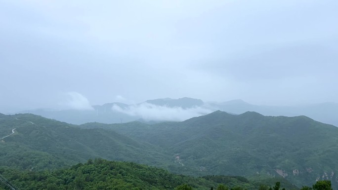 大山白云延时