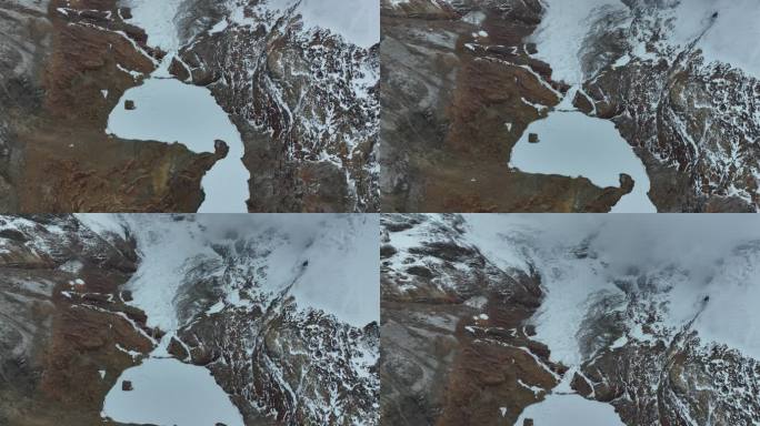 雅拉香布冰湖与冰川