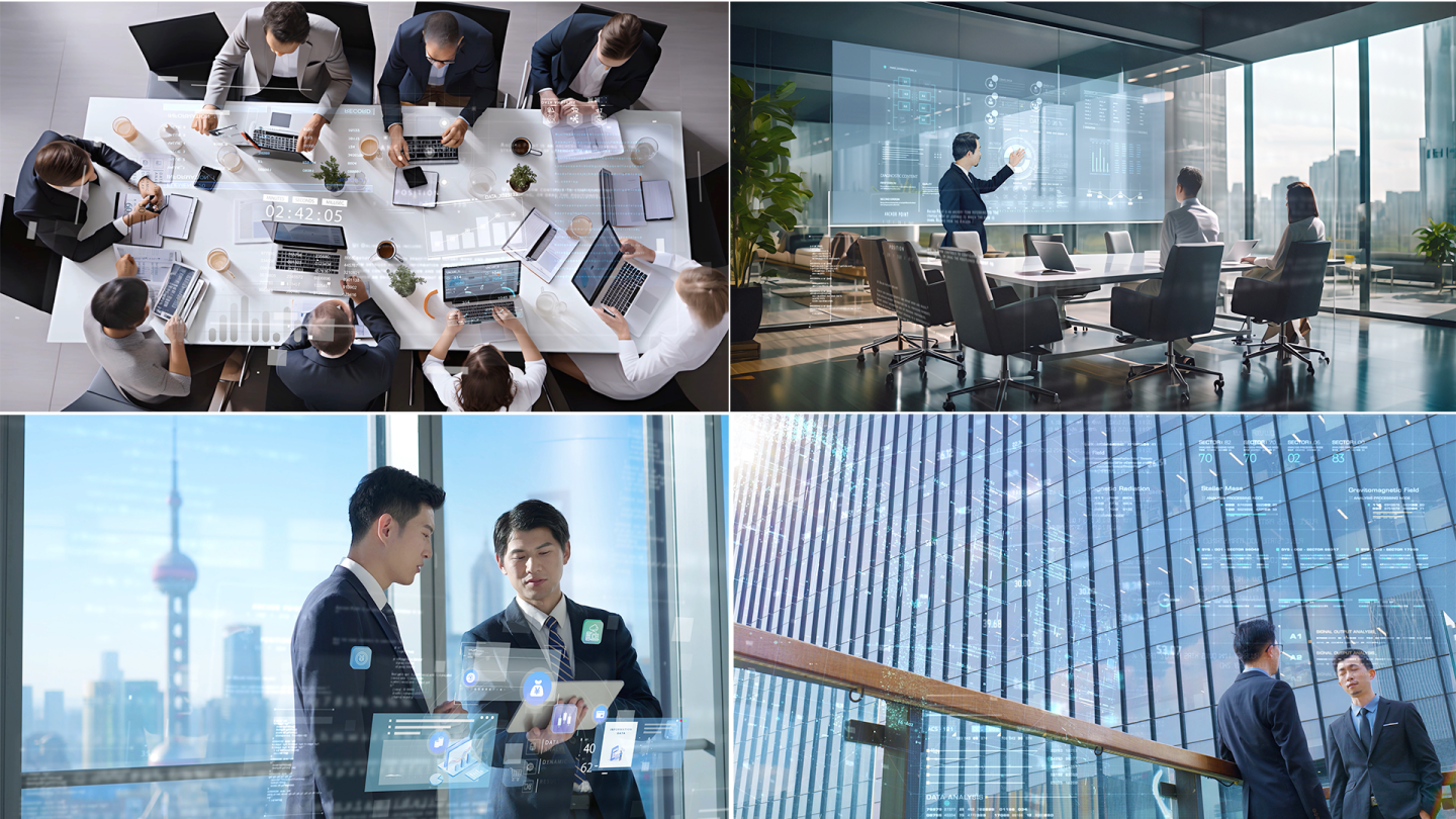 高端科技商务办公特效