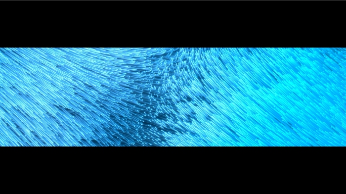 超宽屏背景：蓝色粒子海洋4013102