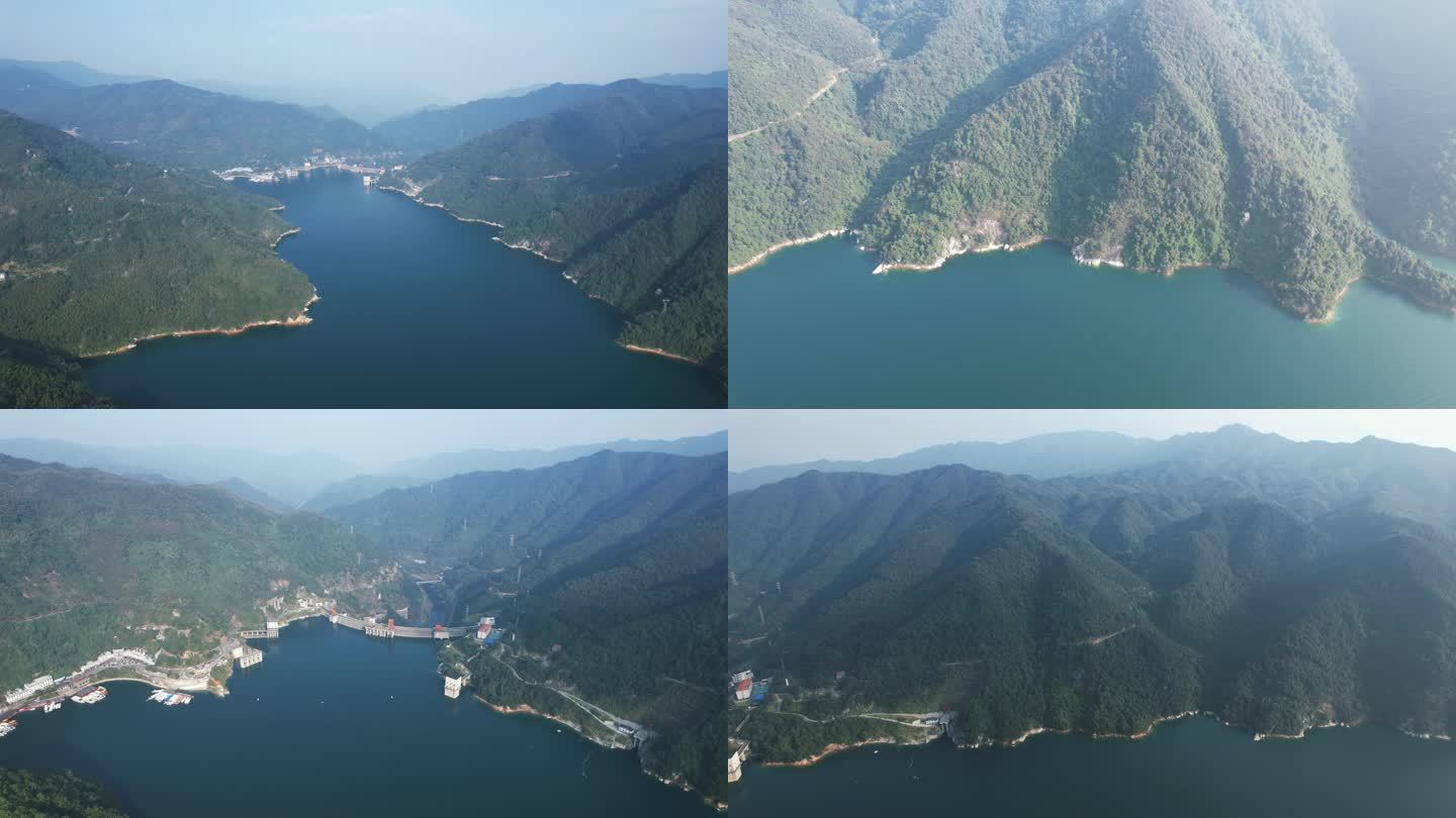 湖南郴州东江湖5A景区航拍