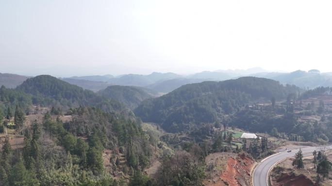 云海 大山 山峰 气势磅礴 云海翻腾 山