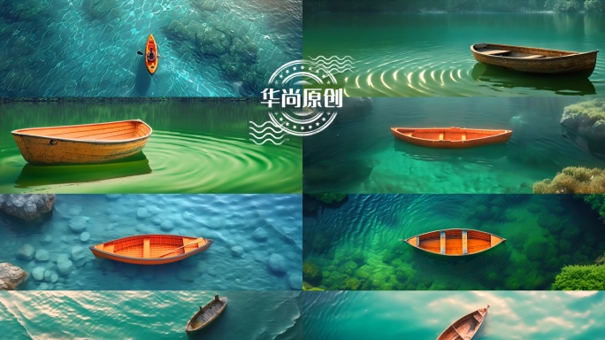 4K宽屏意境一叶扁舟合集