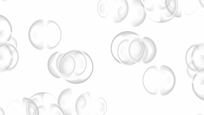 白色背景环与矢量花卉设计，泡沫图案，并在灰色调透明元素。