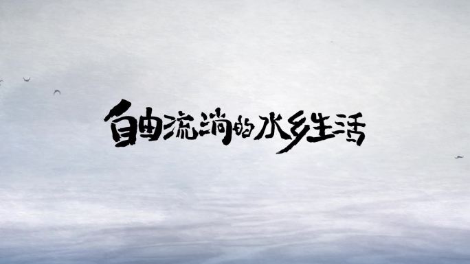中国风水面logo演绎