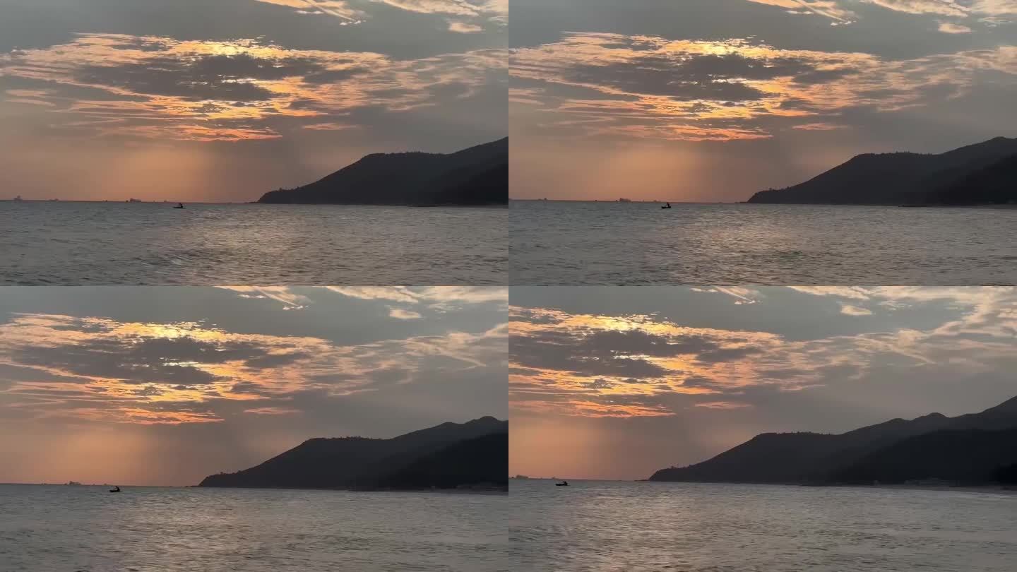 海洋夕阳日落