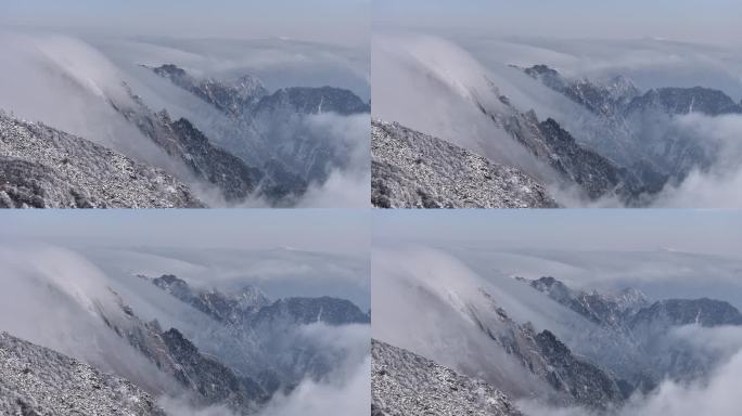 朱雀国家森林公园冰晶顶雪景