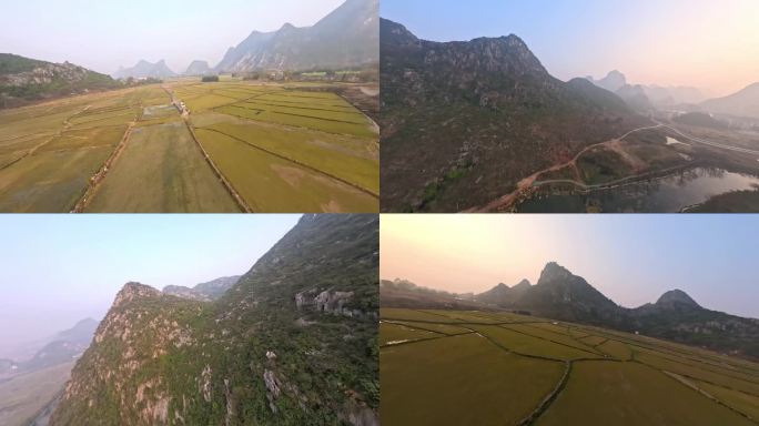 桂林风景FPV穿越机