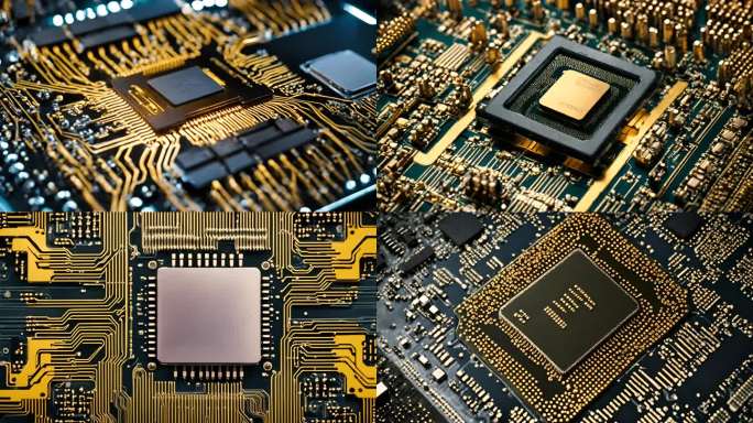 CPU芯片高科技技术集成电路