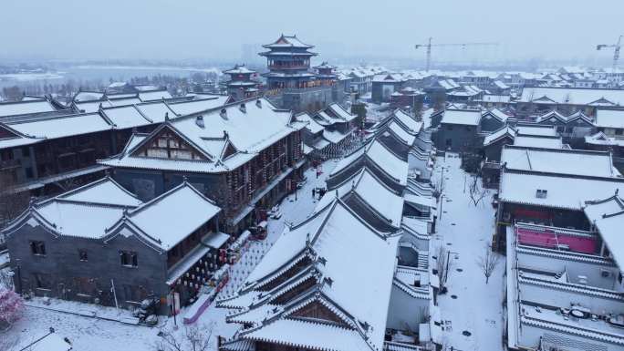 皇家驿站雪景