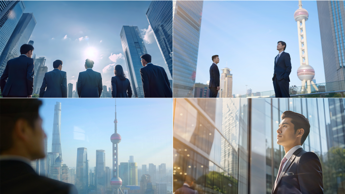 上海展望未来商务视频