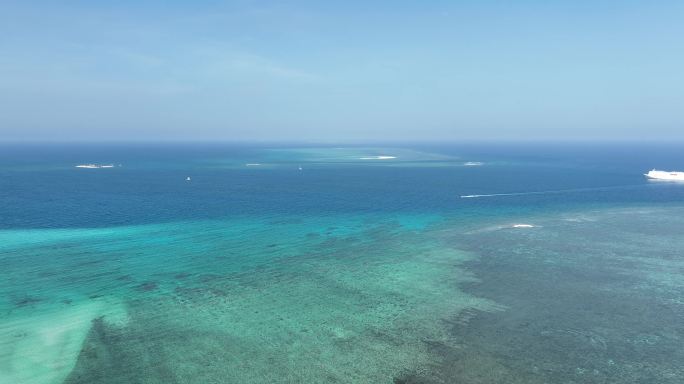 南海岛屿西沙群岛银屿岛【精品】