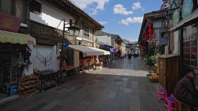 【正版素材】建水古城街道临安红河1664