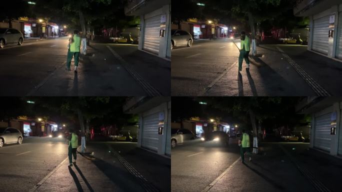 清洁工 垃圾分类 保洁 绿化 城市绿化