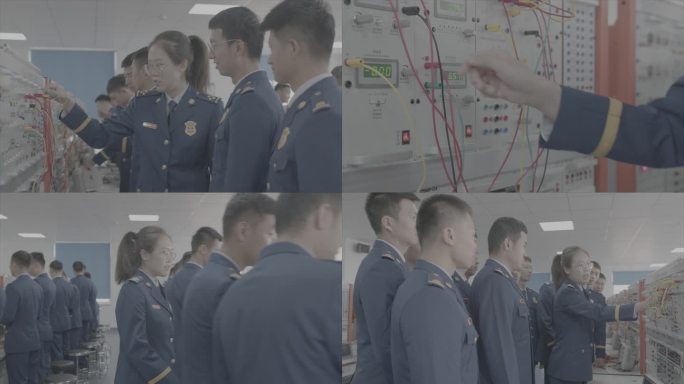 消防学院学生上课学习消防学校