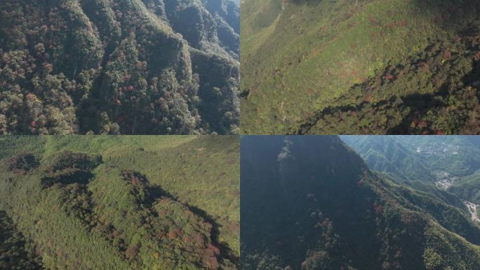 安吉浙北大峡谷群山