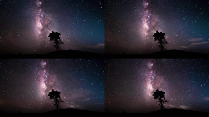 夏季银河延时摄影