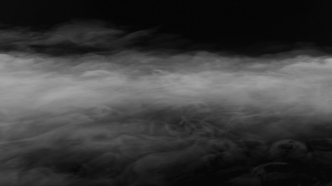 6K通道循环轻盈的云动态云层云雾烟尘素材