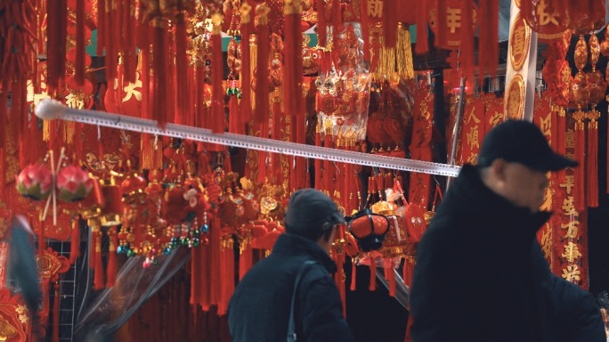 春节年味新年氛围4K视频素材