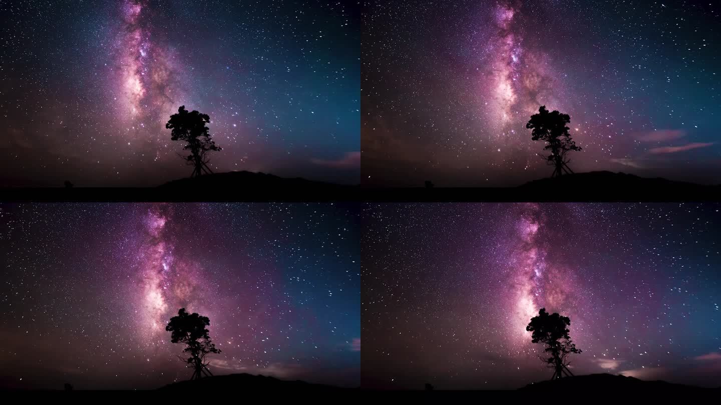夏季银河延时摄影