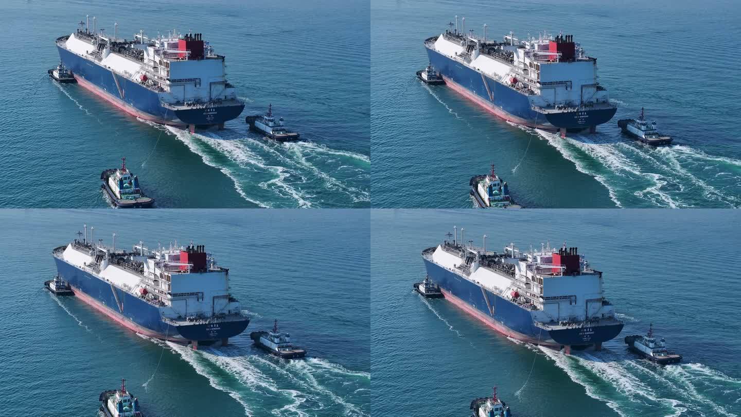 航行液化天然气船LNG船-11