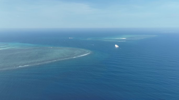 南海岛屿西沙群岛银屿岛【精品】