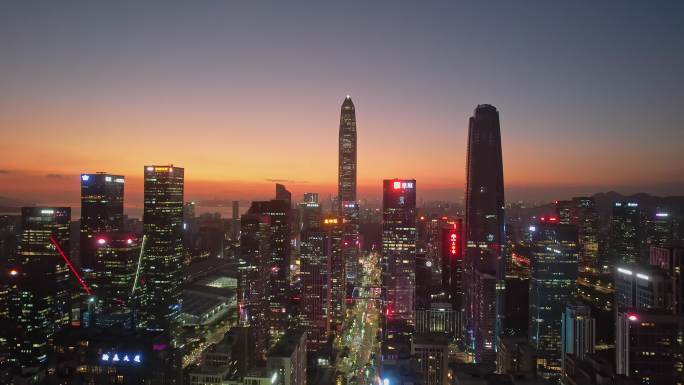 城市夜景深圳夜景