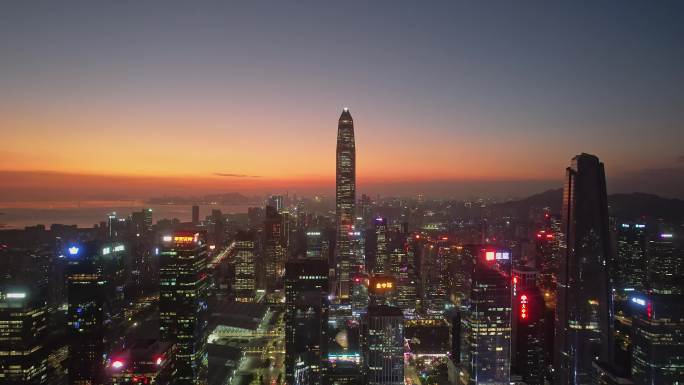 城市夜景深圳夜景