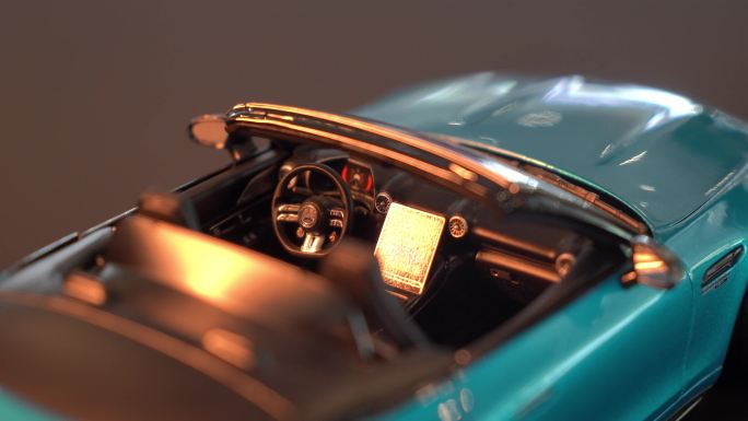 奔驰amg汽车模型视频空镜运镜素材
