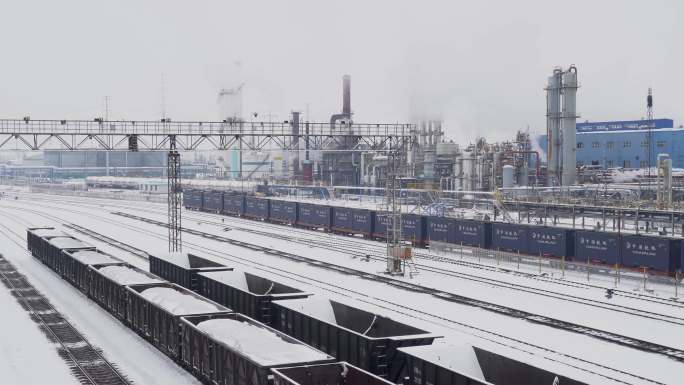 雪天铁路运输煤炭运输