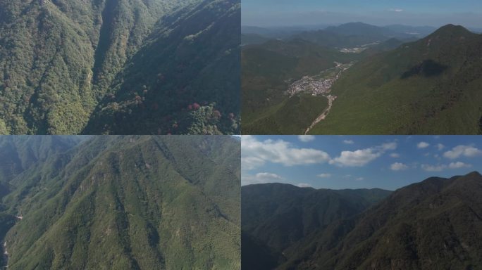 安吉浙北大峡谷群山