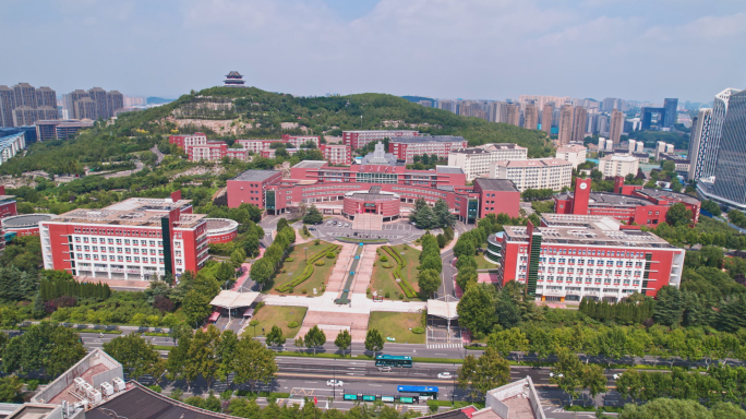 山东大学软件园校区航拍4K