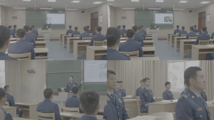 消防学院学生上课学习消防学校