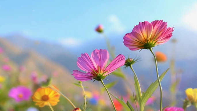 《我是你的格桑花》舞台背景