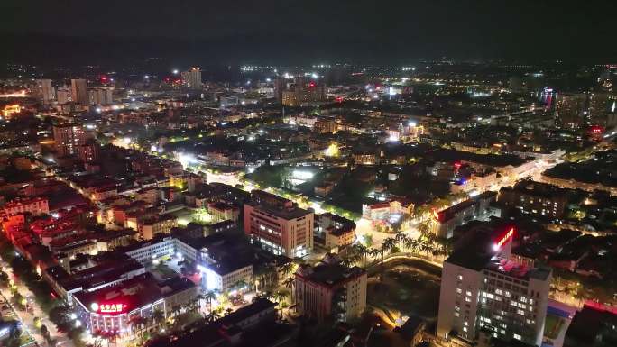 云南德宏瑞丽夜景