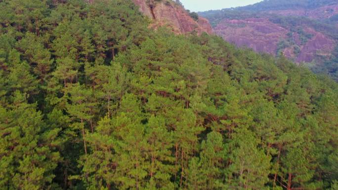 航拍玉林容县都桥山