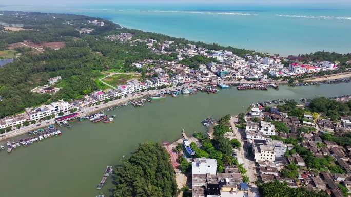 海南琼海潭门渔港