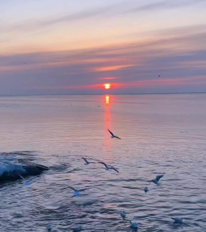 海上日出