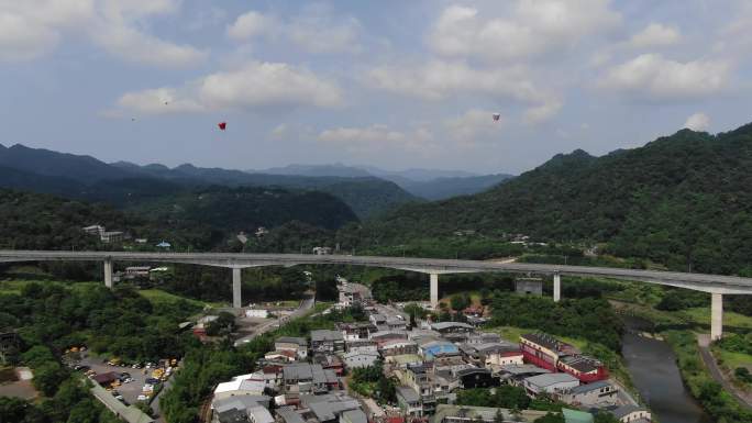 台湾新北市平溪区十分天灯祈福