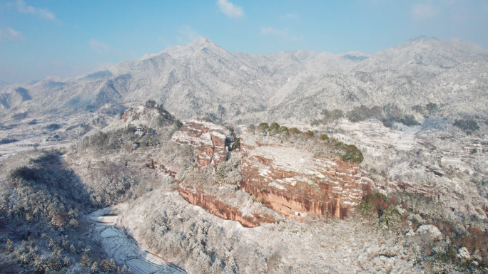 丽水东西岩雪景01