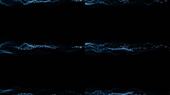 4K动态粒子点线面氛围视频抽象背景板76