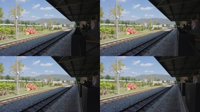 【正版素材】石屏站火车站米轨老站1790