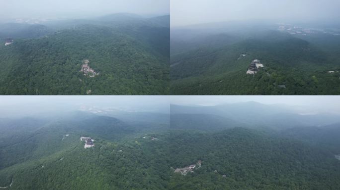 祖国大好河山安徽滁州琅琊山景区航拍