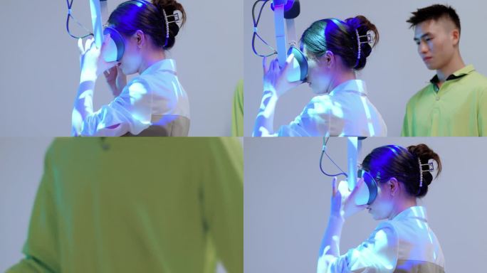 【4K】VR体验VR手柄操作演示